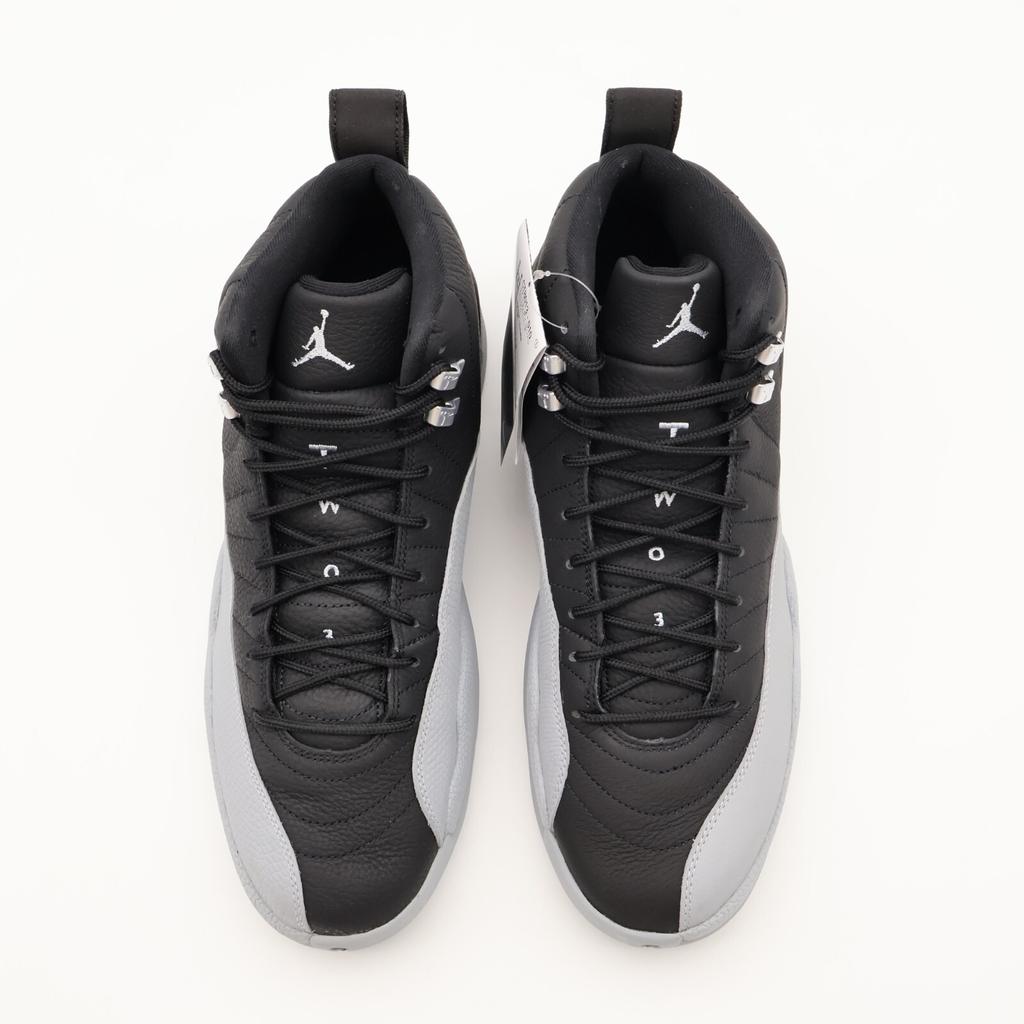 CT8013-010 Nike Air Jordan 12 Retro Barons Black and Wolf Grey (Men's)