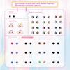 Baby Three Super Mini Bunny Vinyl Plush Blind Box Trendy Toy Cute Bag Pendant Doll Keychain Decoration Mystery Box Girl Gift