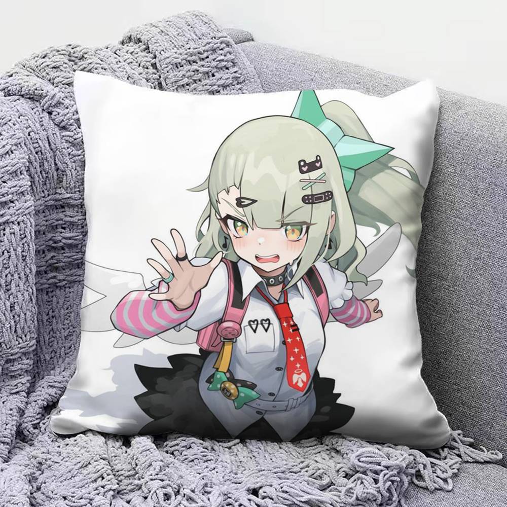 nangong yu Aria Sunna ZZZ zenless zone zero Pillow Covers Home Sofa Cushion Covers and Aecorative Custom