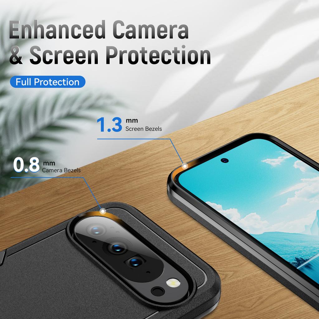 Best Protection Phone Case for Google Pixel 10 Pro XL 9A 8 9 8A Pixel10 Pixel8 Pixel7 Pixel 6 6A 7 7A Dual Layer Cases