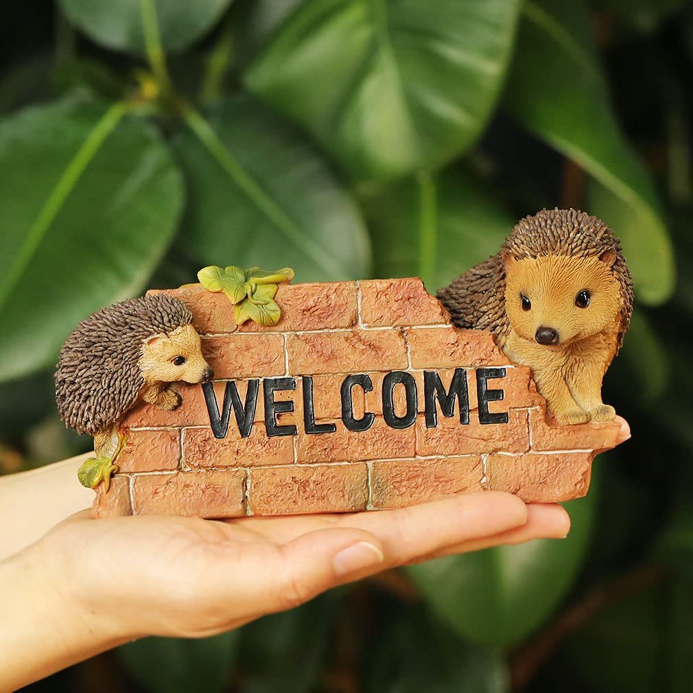 Devalier Ca235a Hedgehog Figurine Hedgehog Resin Gift Perfect Present [Genuine Product]