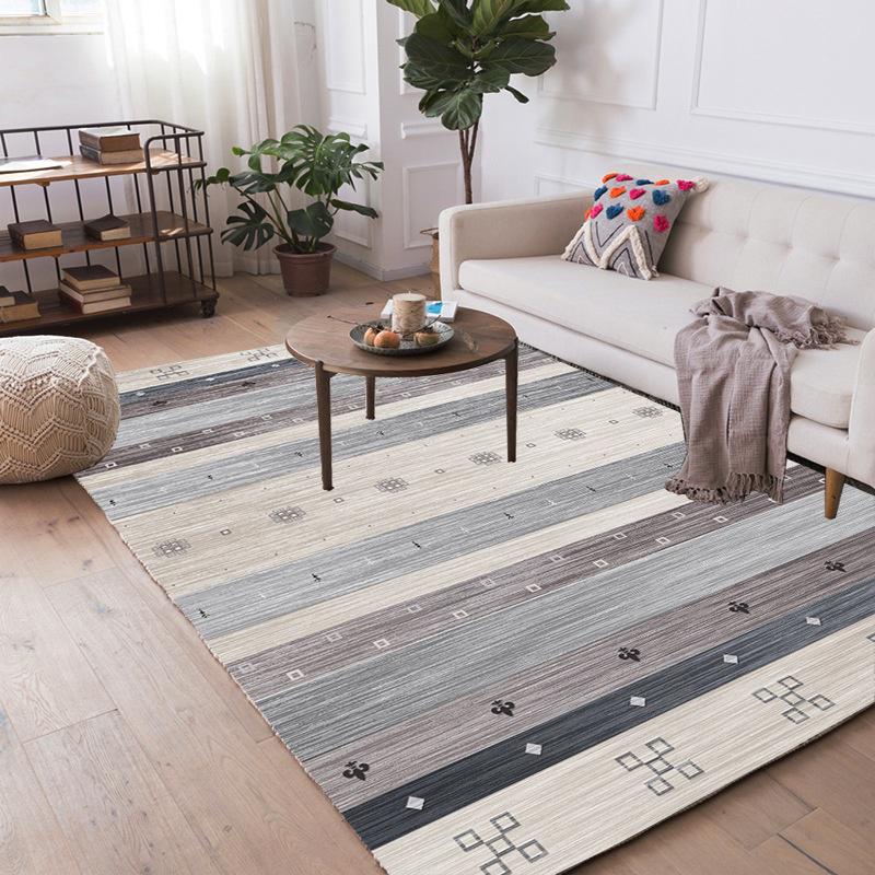 Bedroom carpet bedside mat living room carpet coffee table mat comfortable wool blanket plush carpet