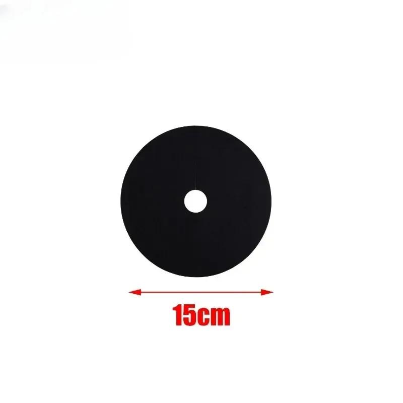 Weed Control Tree Mulch Ring Non-Woven Fabric Uv Resistant Garden Plant Protector Barrier Mat Effective Root Shield Weed Control