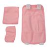3pcs Waist Neck Hand Leg Castor Oil Pack Wrap Hook And Loop Relaxation Reusable Soft Castor Oil Nursing Pad for Sleeping