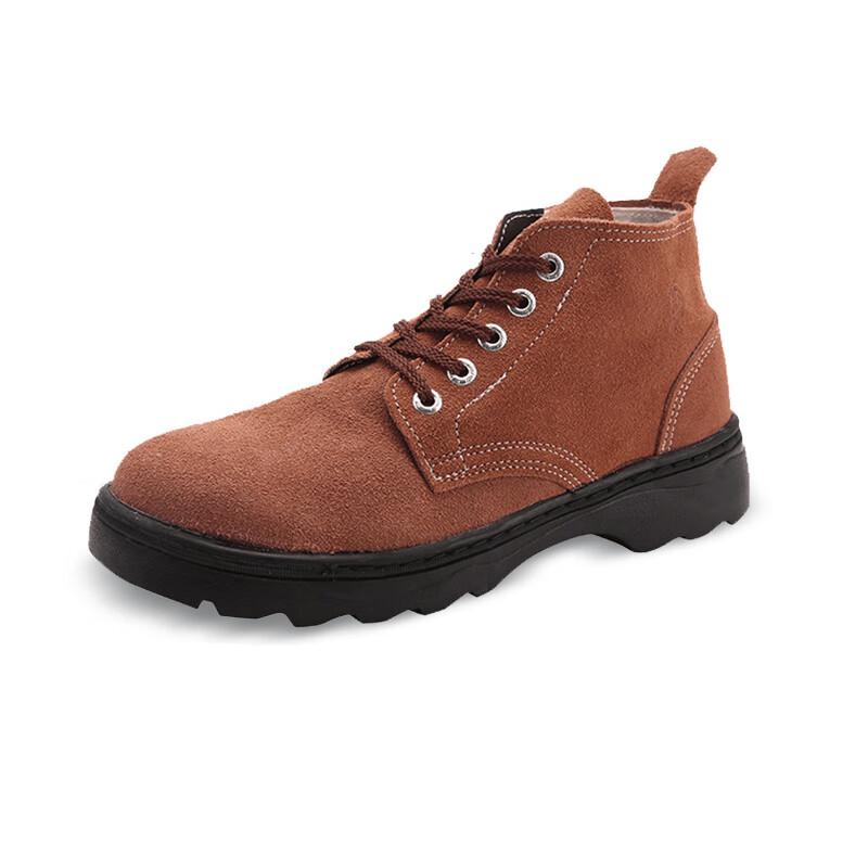 Dunwang Mid-Cut Suede Welding Safety Boots