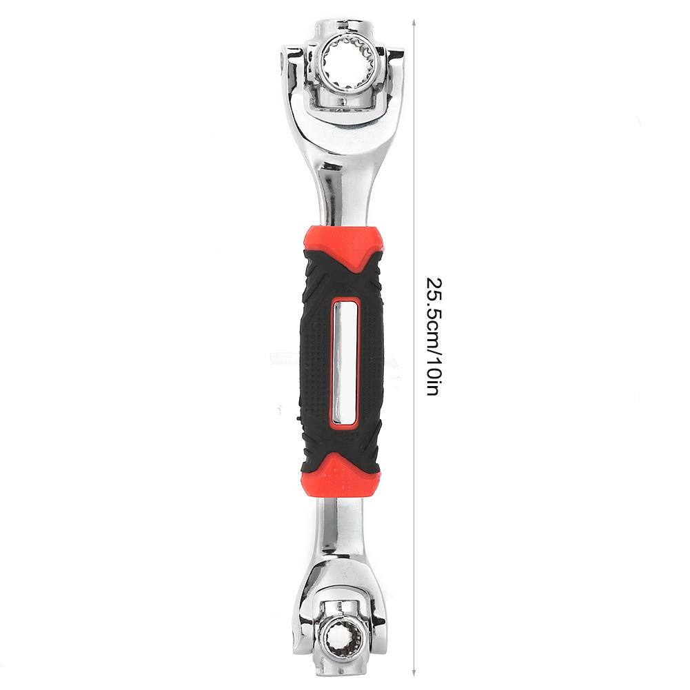 8 In 1 Multifunctional 360 Degree Casing Socket Ratchet Wrench Tool Set