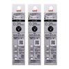 Mitsubishi Pencil Jet Stream Wkład do długopisu kulkowego na bazie oleju 0,28 mm SXR-203-28 Zestaw hurtowy 3 szt. (3 Czarny)