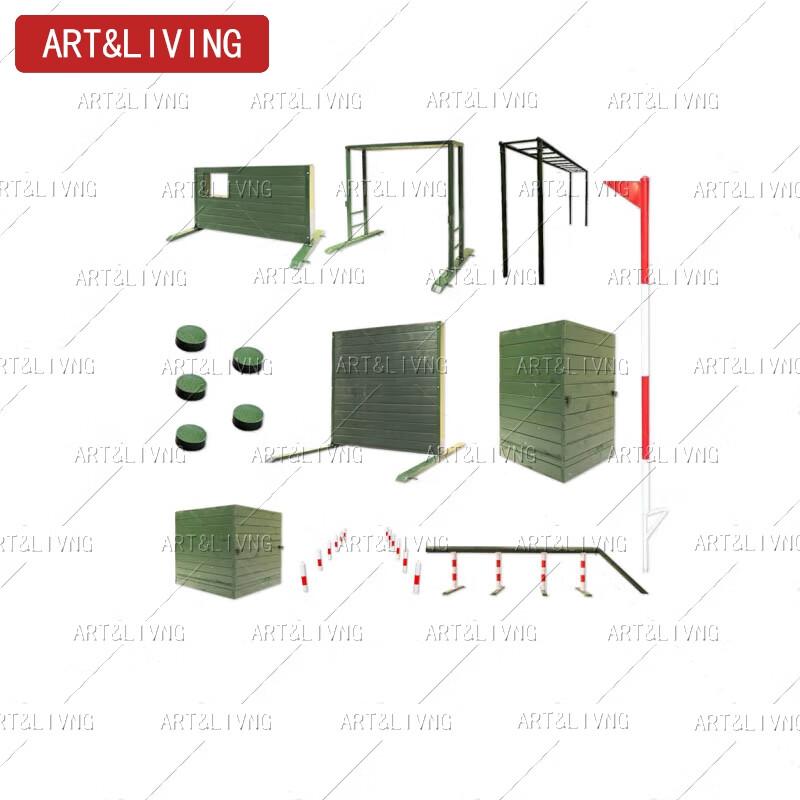 

ART&LIVING Mobile 400-Meter Obstacle Training Set
