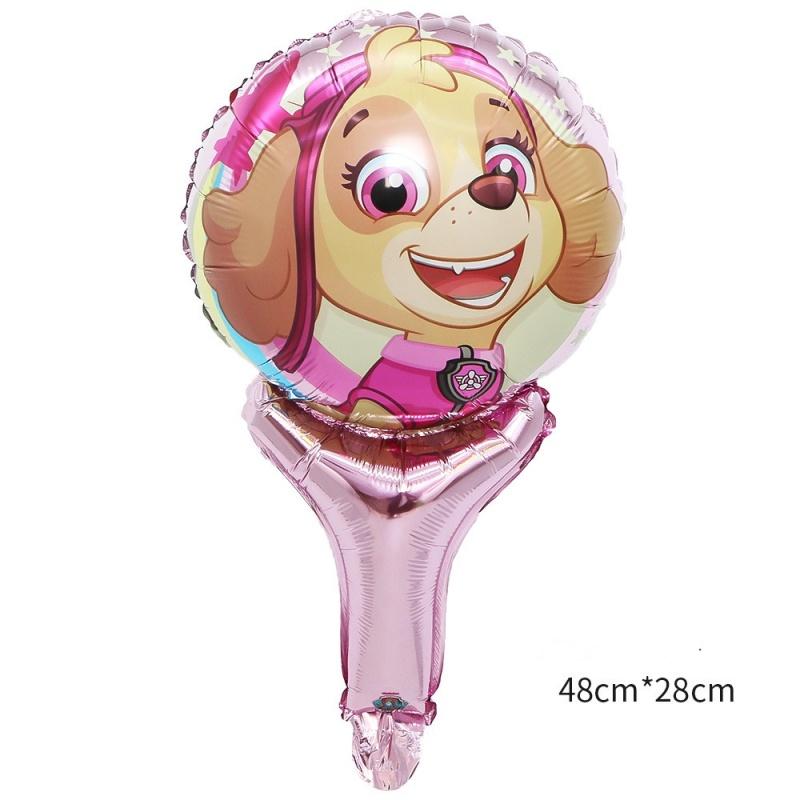 Paw Patrol Birthday Party Decor Supplies Handheld Balloon Foil Balloons