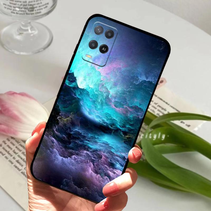 Cases For Oppo A54 4G 5G Capa CPH2239 CPH2195 OPG02 Shockproof Silicone Matte TPU Phone Cover For OPPO A54s 4G CPH2273 Fundas