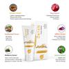Dextron Ubtan Face Wash with Saffron, Turmeric, Almond Oil, and Sandalwood for Tan Removal and Blemish Minimization a Glowing Skin Secrets for all