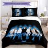 Backstreet Boys Printed 3PCS Bedding Set Soft Breathable Duvet Cover Pillowcases Set Washable Bedroom Decor Home Gift