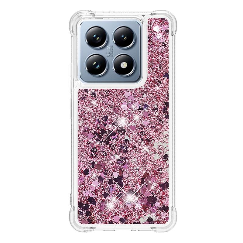 Coque 14T Pro sur Pour Fundas Xiaomi 14T Pro Coque Paillettes Bling Dynamique Liquide Pour Xiomi Xiaomi14T 14TPro Étuis de Téléphone Fundas