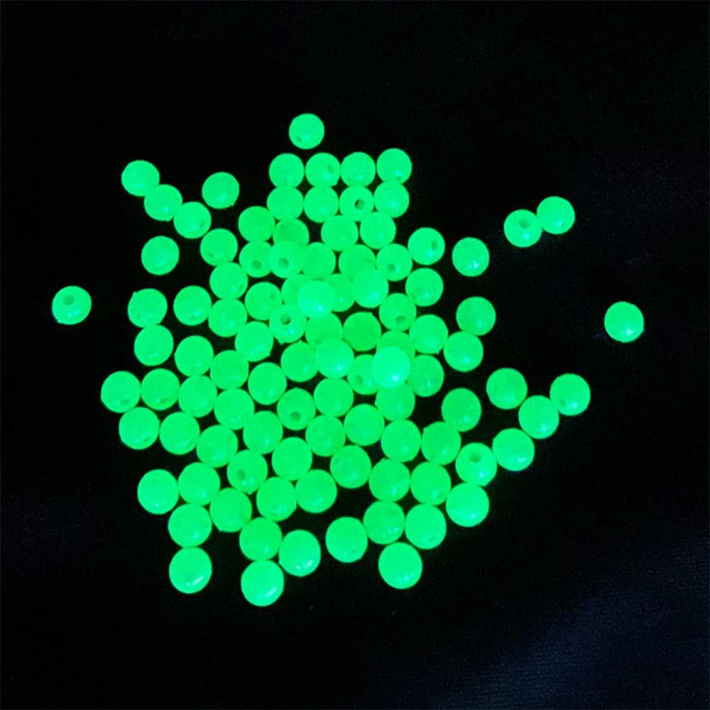 Round Fishing Stopper Float Balls Stopper Luminous Fishing Beads Light Glowing Float Balls