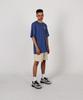 ALL DAY HOOPS Hoop S2 Logo Short Sleeve T-Shirt Blue