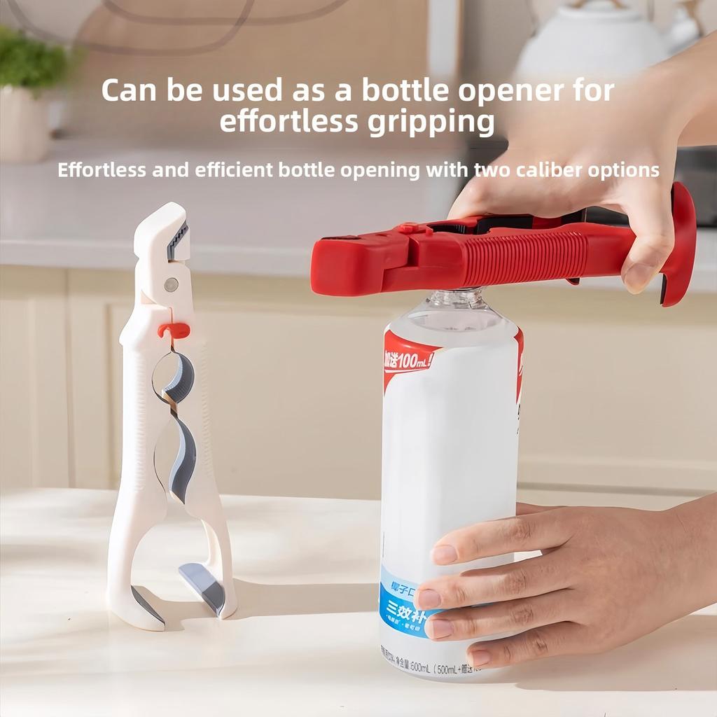 Three-in-one Dual-purpose Kitchen Anti-slip and Heat-resistant Tongs