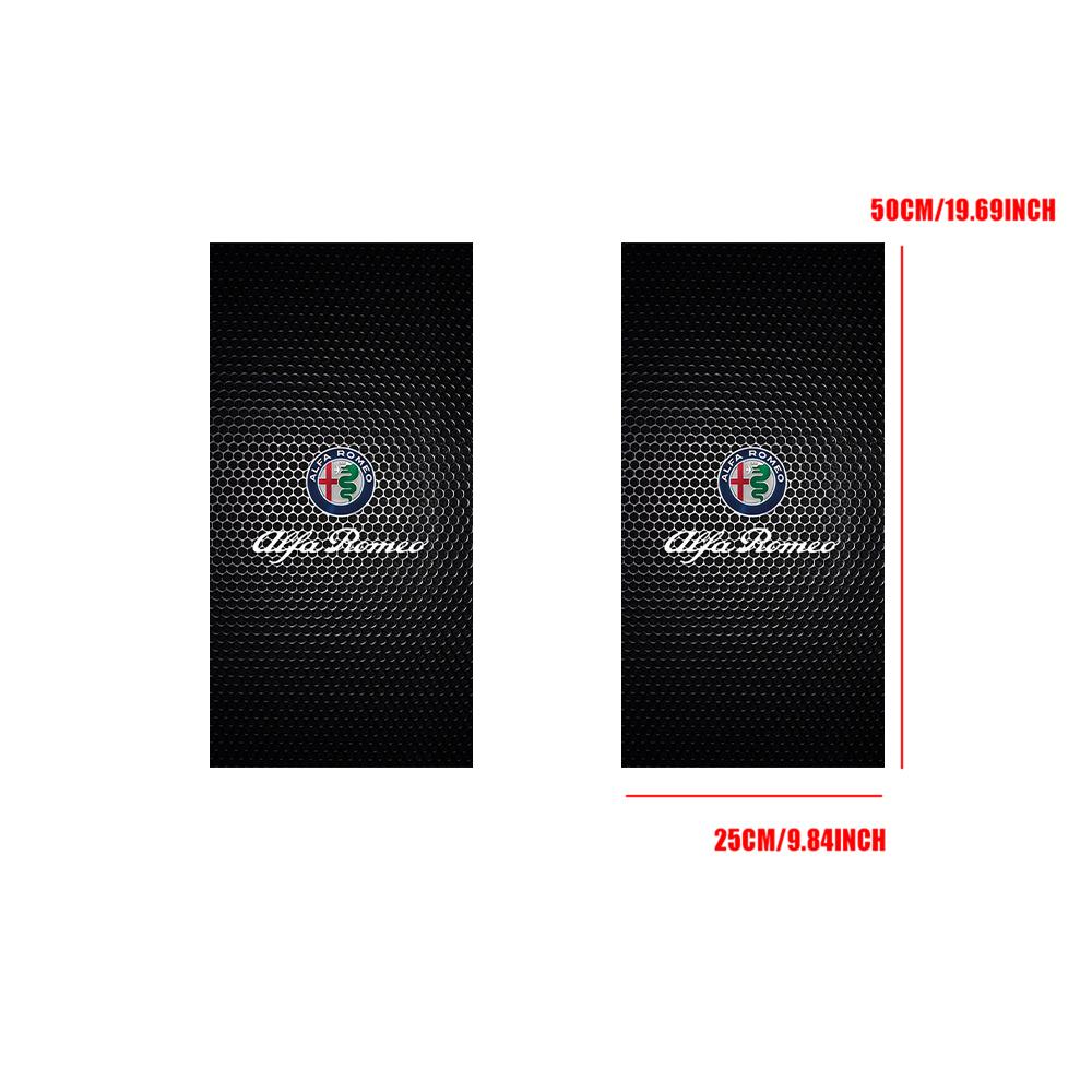 Pro Alfa Romeo Auto Samolepka na B-sloupek Vinylová Voděodolná DIY Samolepky na sloupky dveří auta Pro Alfa Romeo Stelvio Volante 147 156 159 Mito B