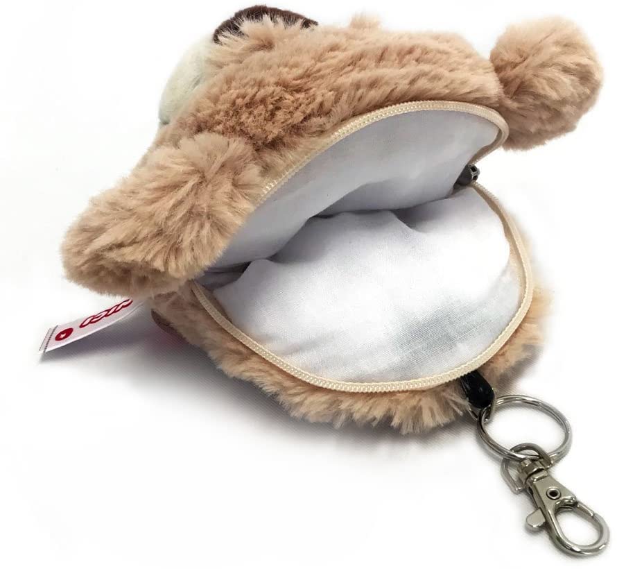 Plush Figure Pass Case with Commuter Pass Accessory Bear Set Reel, Holder, Case, (pass Case, Bandages)