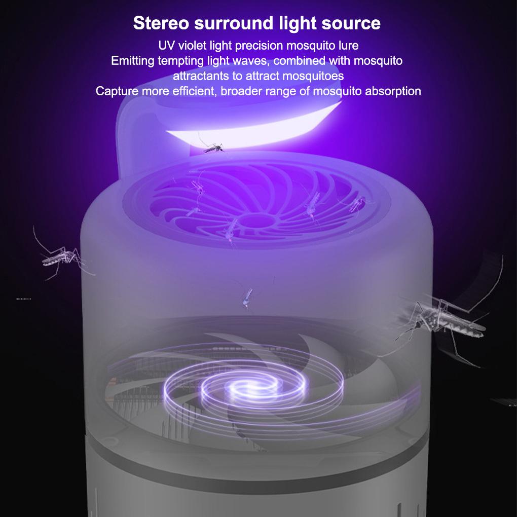 Electric Shock Lamp LED Outdoor Fly Control Machine Surrounding Light Low-noise Insects Electronic Lighting Household