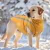 Luxury Eco-Friendly Winter Vest for Plus Size XL-6XL Dogs-Warm Fleece Lined Cozy Coat for Large Dogs