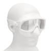 Diving Goggles Dual Use PC Silicone Antifog Waterproof Scuba Diving Mask for Adult Freediving Swim White