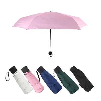 Compact Travel Umbrella Ultralight Folding Pocket Umbrella UV Rain Protection for Outdoor Sun&Rain Umbrella Lightweight