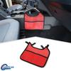 Gear Shift Side Net Pocket Storage Bag Organizer For Ford Bronco Accessories-Red