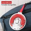Convenient Charging Wire Anti-winding Data Cable Stretchy Data Transfer 3 In 1 Mobile Phone Charging USB Spring Wire