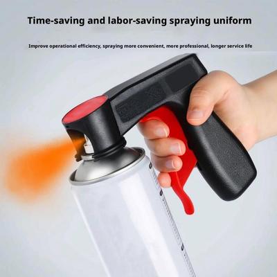 Plastic Polishing Paint Spray Gun Adaptor Spray Paint Handle Reusable Aerosol Spray Gun Handle For Car Color Changing PolishTool