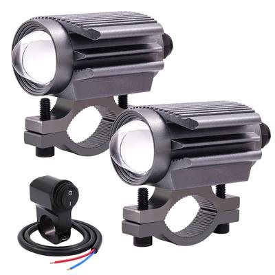 Biqing Motorcycle Fog Lamp DC 12- Motorcycle Fog Lamp LED Waterproof Design Motorcycle Fog