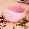 1pc Rice Sieve Kitchen Drain Basket with Handles Rice Bowl Strainer Strainer Basket Sink Drain Kitchen Items Kitchen Accessories