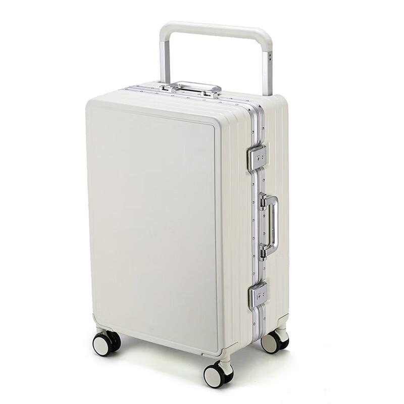

Monkaloni Frosted Aluminum Frame Luggage 24 inch