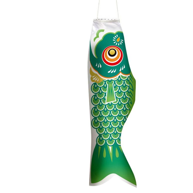 40-95Cm Japanese Carp Flag Windsock Streamer Traditional Hanging Fish Flag Kite Wind Socks Home Garden Festival Carp Decoration