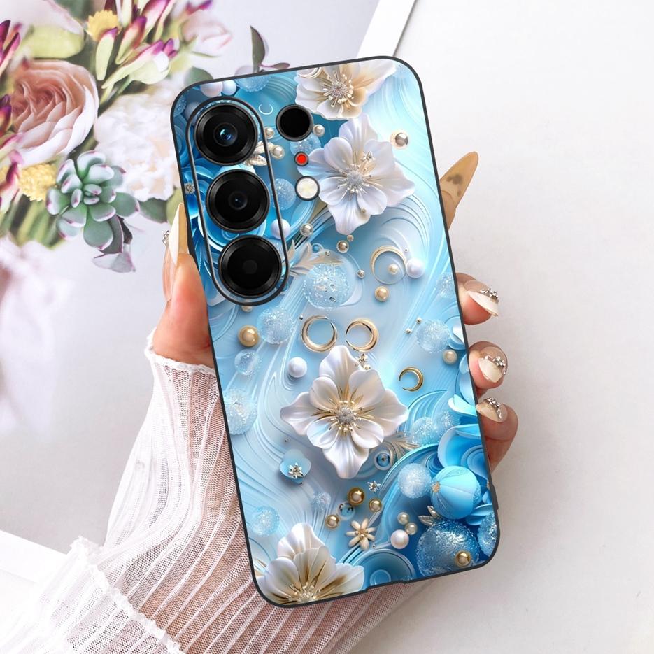 For Tecno Camon 50 4G Case CN5 Cute Lion Fashion Painted Cover Soft TPU Phone Case For Tecno Camon 50 Pro 4G CN5c Camon50 Fundas