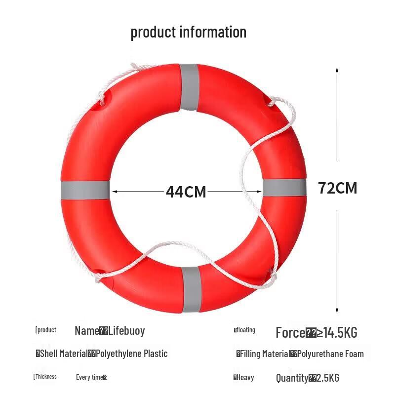 JIAQILI Portable Water Rescue and Lifebuoy Kit