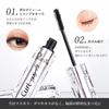 Eyelash Mascara, 3D Curl Long-Lasting, Black, Quick-Drying, Waterproof, 360-Degree Rotating Screw Brush, Naturally Dense and Longer Lashes, Eyelash