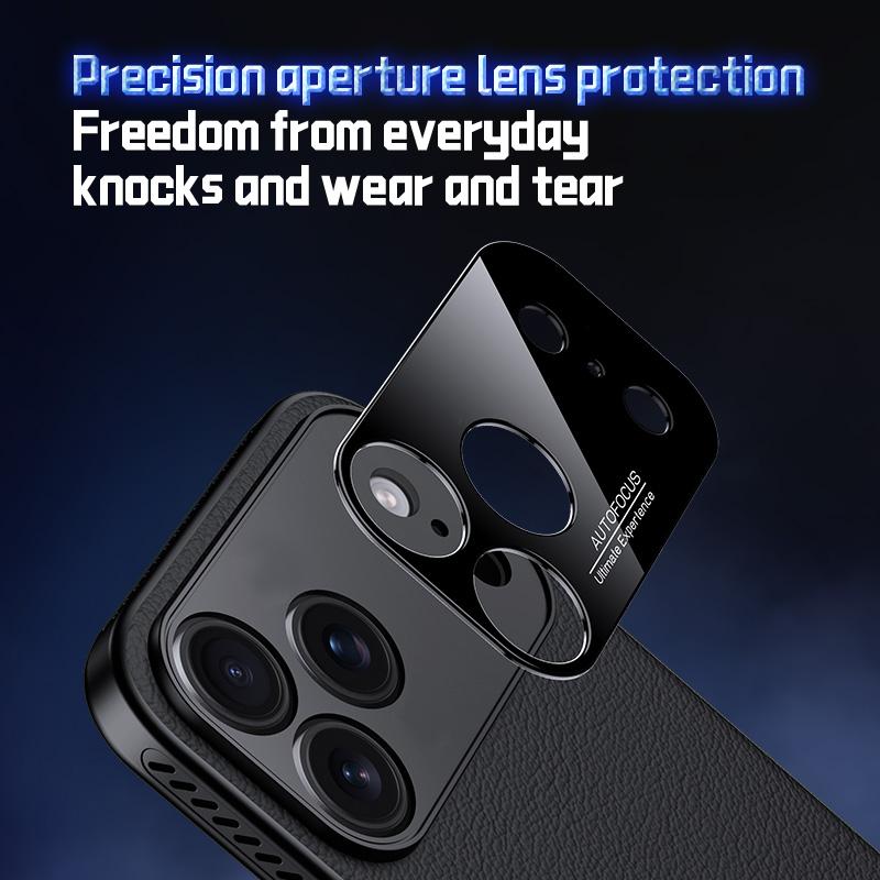 For iPhone 17 Pro Max Case Luxury Magnetic For Magsafe Hybrid PU+PC Slim Leather Skin Matte Anti-skid Hard Cover Cases For iPhone 16 15 14 Pro Max