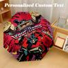 Transformers 8 Rib Auto Folding Umbrella, Personalized Custom Name Text