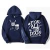 Fashionable Pullover Sweatshirt Retro Streetwear Hoodie Rapper Drake All The Dogs Album Graphic Hoodie