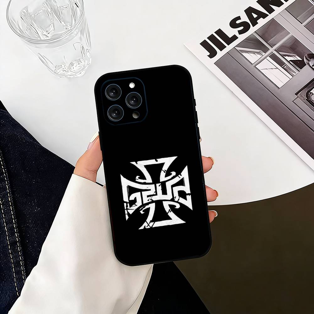 S-StrasseN-B-bande 187 Music Phone Case For iPhone 17,16,15,14,13,12,11 Plus,Pro Max,XS,Soft Silicone Black Cover