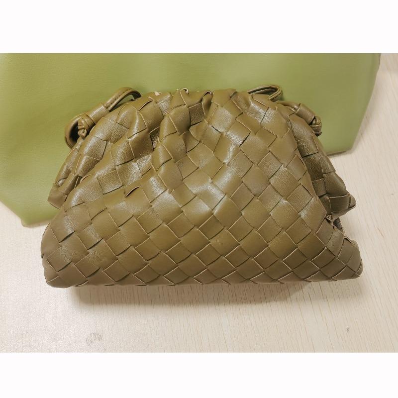 Winter Hand-woven Cloud Bag Trendy Dumpling Bag New Exquisite Fashion One Shoulder Oblique Span Hand Bag