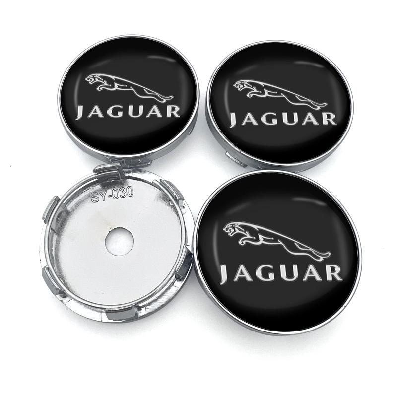 4 Stück 60mm Auto Vossen Felgendeckel Auto Felgen Staubdichte Abdeckung Felgendeckel Für Jaguar XF XE XJ XJ8 F Pace X Type F Type Halskette Tijera Kleidung Schlüsselanhänger 4pcs