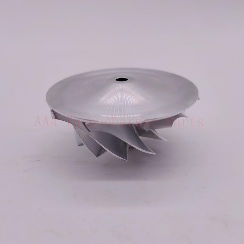 HX40/HX40W Turbo Billet Wheel Compressor Wheel 60x88.6x86mm-backplat-11blades Supplier AAA Turbocharger Parts