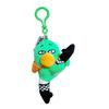 Cute Plush Keychain for Backpack Funny Ugly Doll Keyring Charm Crazy Character Toy for Bags Keys Schoolbags