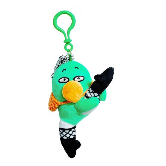 Cute Plush Keychain for Backpack Funny Ugly Doll Keyring Charm Crazy Character Toy for Bags Keys Schoolbags