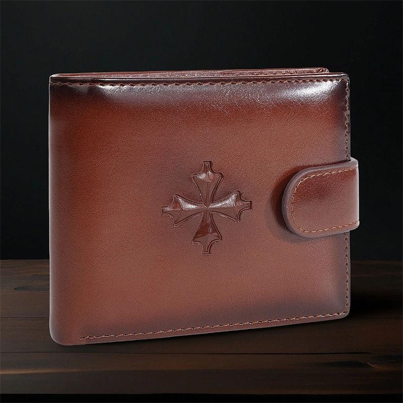 Baellerry Vintage Design Short Wallets for Men Business Card Holder Fashion Hasp Cash Purse GZW