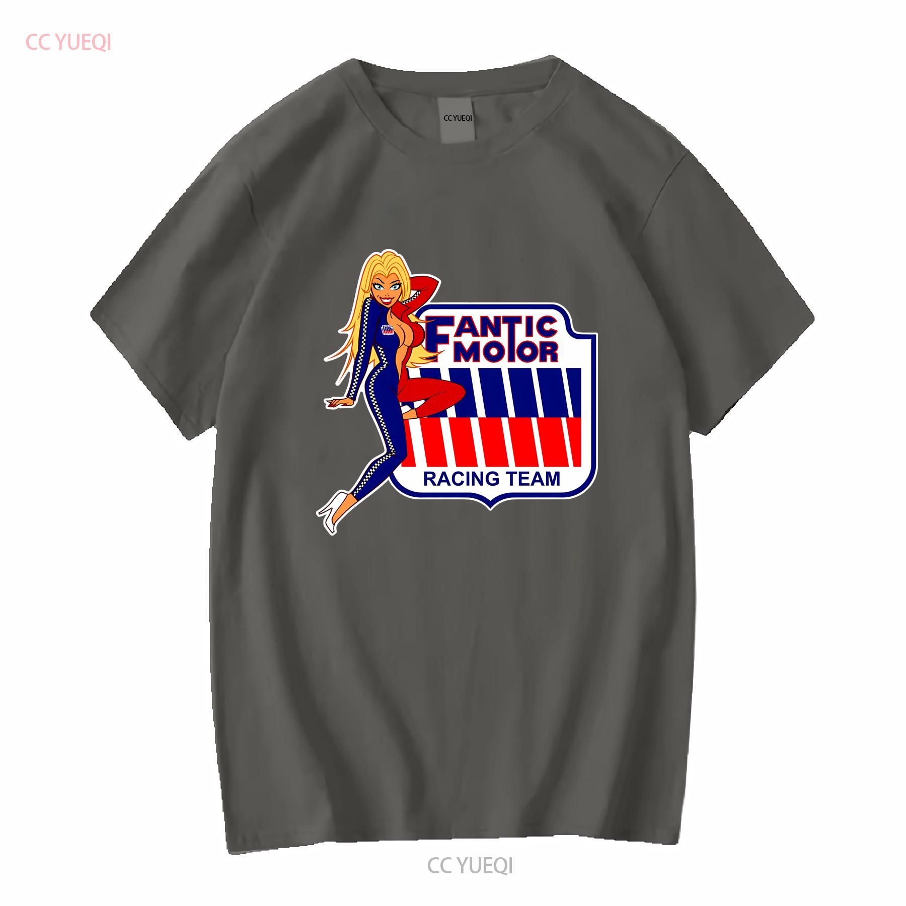 

New T Shirt Fantic Motor Logo Funny Size S to 5XL long or short sleeves vintage Washed Comfortable fashion S