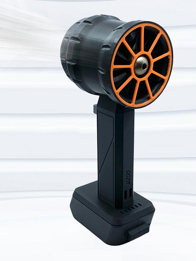 XL Turbo Jet Fan 2200g Thrust Portable Super Jet Fan 64mm Brushless Motor 1100W Max for Dewalt/Makita/Milwaukee 18/21V Batteries
