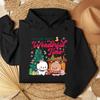 Bubu Dudu Christmas Hoodies Funny Holiday Hoodie Cute Bear Sweatshirt Men Women Casual Fashion Xmas Clothing Hot Sale Apparel