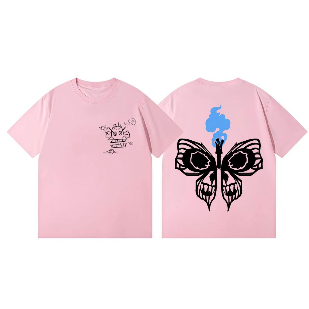Heißes Spiel Arcane Jinx Merch T-Shirt Sommer High Street Mode Trend Kurzarm-T-Shirts Herren Damen Lässig Locker Baumwoll-T-Shirts